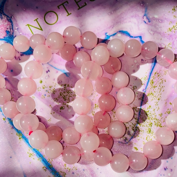 Rose Quartz Bracelet 💎🧿 - Multiple Available - Picture 2 of 2